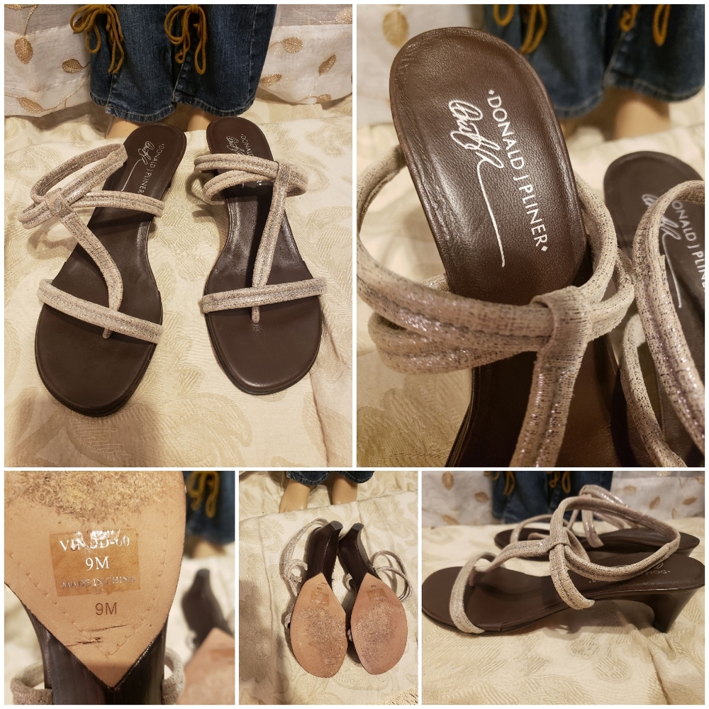 Donald J. Pliner Sandals Sz 9